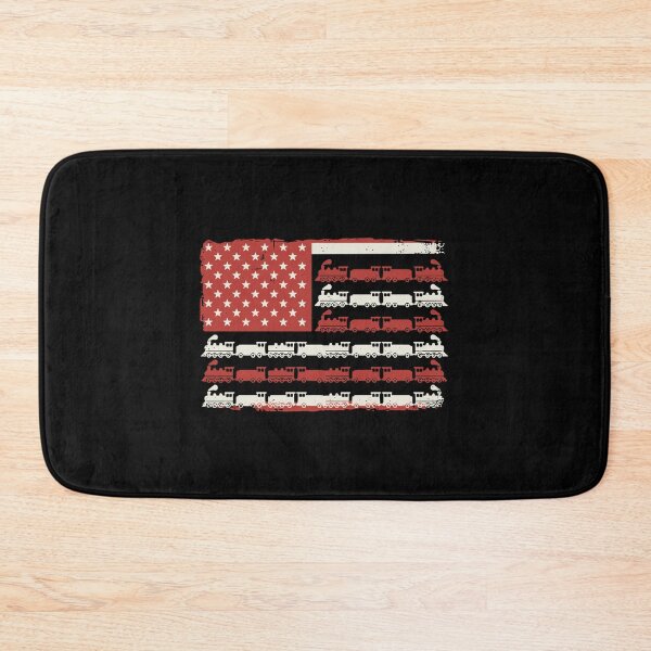 Item preview, American Flag Trains Patriot Railroad Lover designed and sold by PopStars1993.