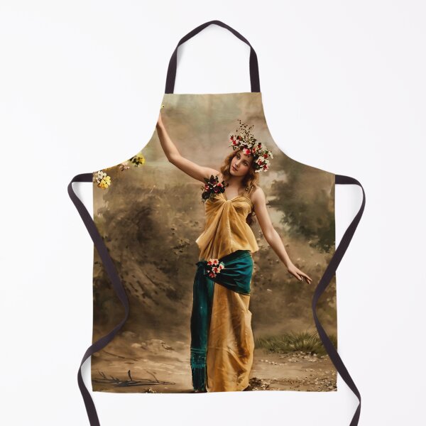 Item preview, Victorian Spring Maiden in Floral Gown designed and sold by ArtworkNorth.