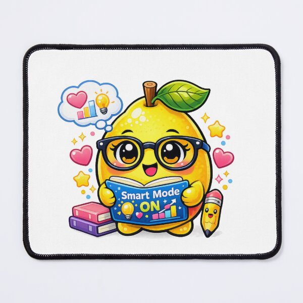 Item preview, Smart Mode ON – Pastel Kawaii Lemon Study Digital Art designed and sold by Sommium .