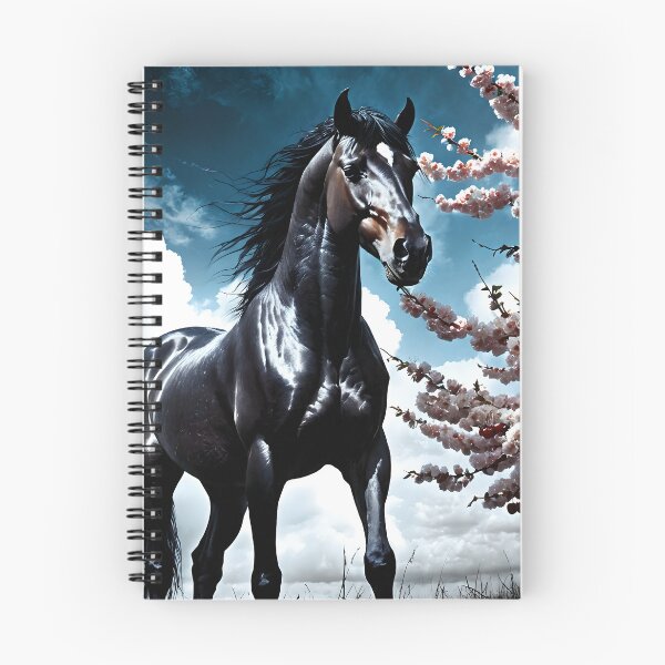 Item preview, But the big black horse said, "Look this way" - He said, "Hey lady, will you marry me?" 8 designed and sold by deep-sea-birds.