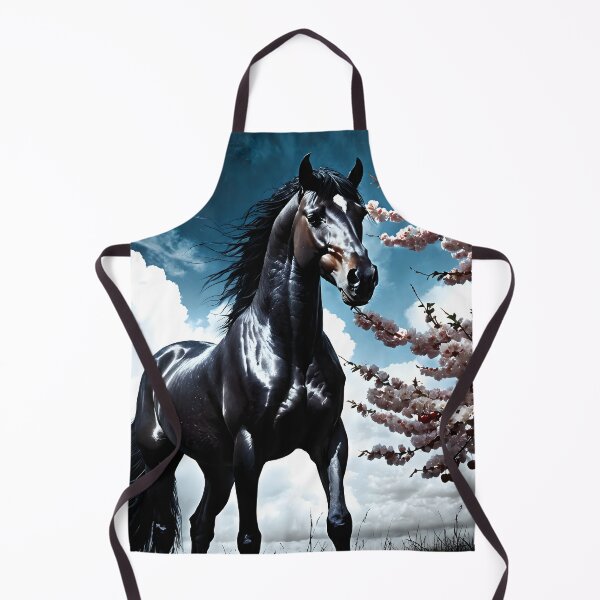 Item preview, But the big black horse said, "Look this way" - He said, "Hey lady, will you marry me?" 8 designed and sold by deep-sea-birds.