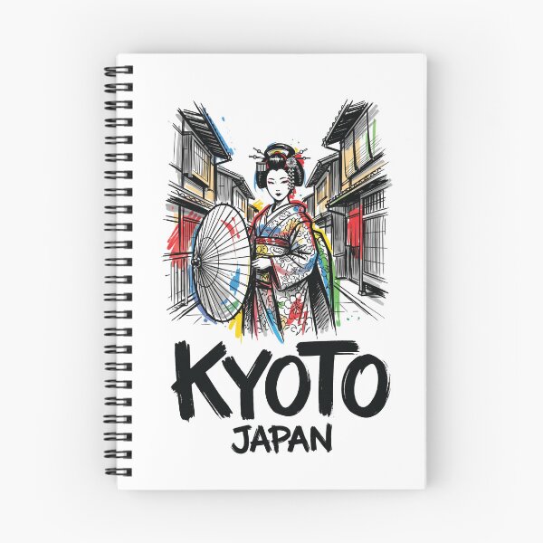 Item preview, Geisha Kyoto Japan Traditional Art Print designed and sold by Merch by Das Design Studio.