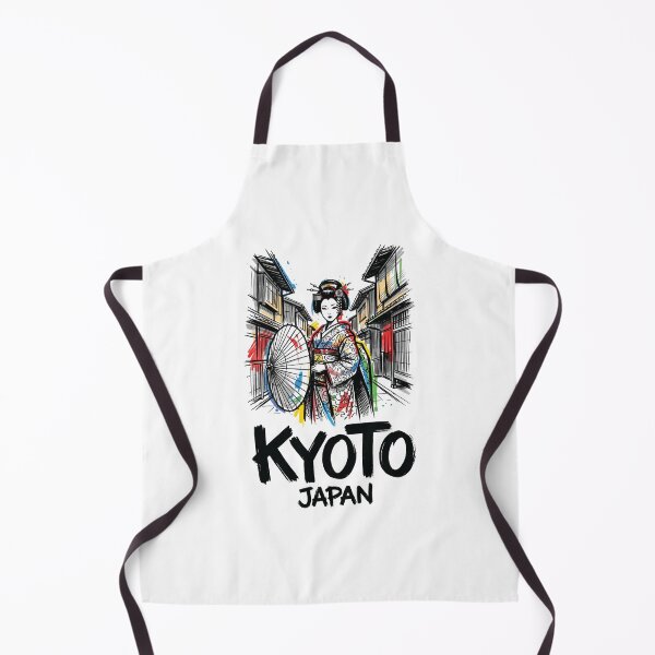 Item preview, Geisha Kyoto Japan Traditional Art Print designed and sold by Merch by Das Design Studio.