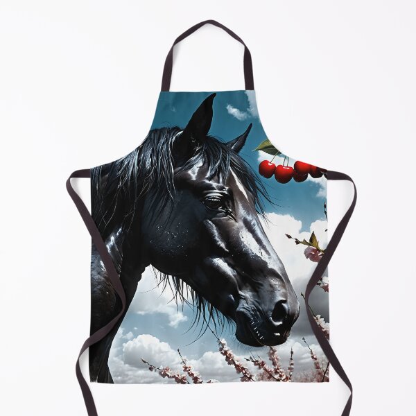 Item preview, But the big black horse said, "Look this way" - He said, "Hey lady, will you marry me?" 9 designed and sold by deep-sea-birds.