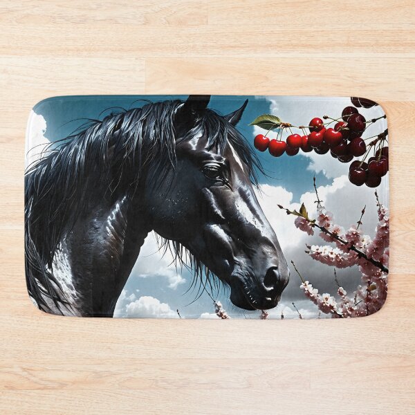 Item preview, But the big black horse said, "Look this way" - He said, "Hey lady, will you marry me?" 9 designed and sold by deep-sea-birds.