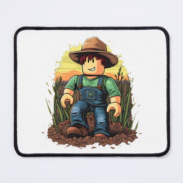 Item preview, Roblox Inspired Farmer Character Digital Art Design designed and sold by Prokop.