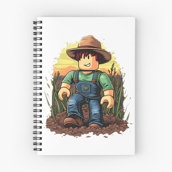 Item preview, Roblox Inspired Farmer Character Digital Art Design designed and sold by Prokop.