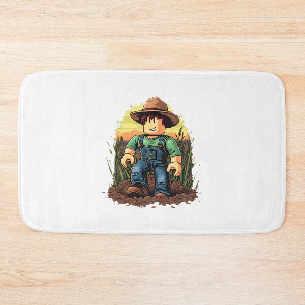 Item preview, Roblox Inspired Farmer Character Digital Art Design designed and sold by Prokop.