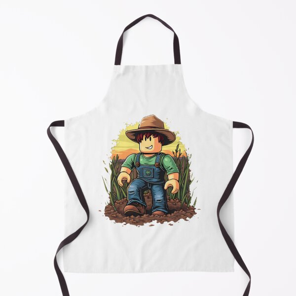 Item preview, Roblox Inspired Farmer Character Digital Art Design designed and sold by Prokop.