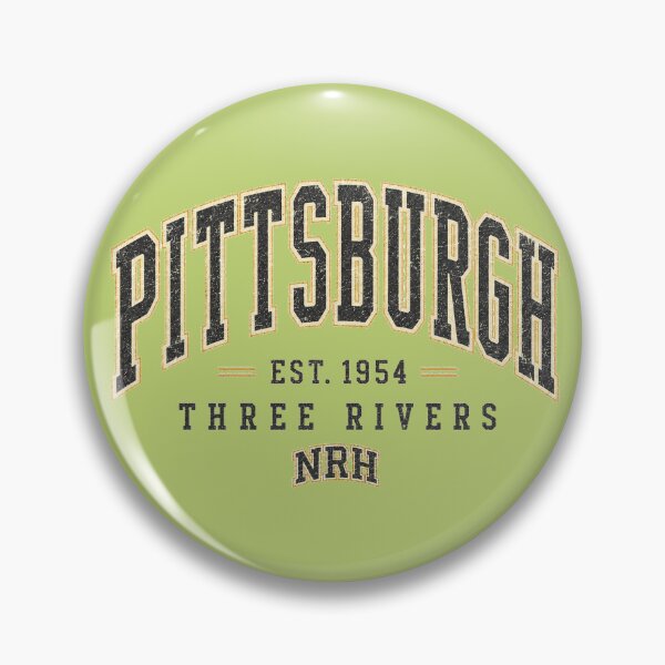 Item preview, Pittsburgh Three Rivers Vintage 1954 designed and sold by Normandy Road Heritage™ - Vintage Garage Art.