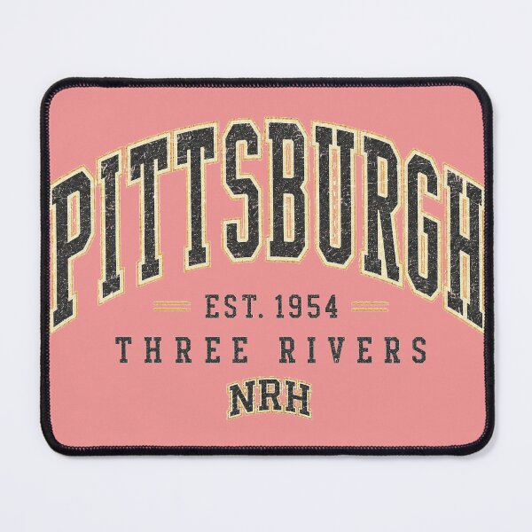 Item preview, Pittsburgh Three Rivers Vintage 1954 designed and sold by Normandy Road Heritage™ - Vintage Garage Art.