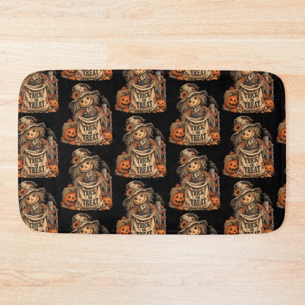 Item preview, Cute Scarecrow Trick Or Treat Halloween Pumpkins Vintage Design designed and sold by SEINENGAPPI23.