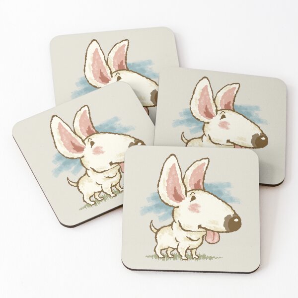 Item preview, Bull Terrier happy designed and sold by Toru Sanogawa.