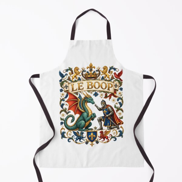 Item preview, Le Boop Knight Booping Dragon Nose Medieval Fantasy Tapestry Art designed and sold by Tyler Rickard.