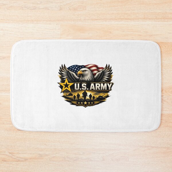 Item preview, US Army Inspired Military Emblem Design for Enthusiasts and Supporters designed and sold by Jack Millikin.