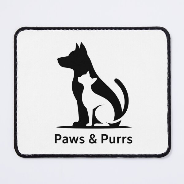 Item preview, Paws & Purrs Pure Black T-Shirt designed and sold by DegiXblooms.