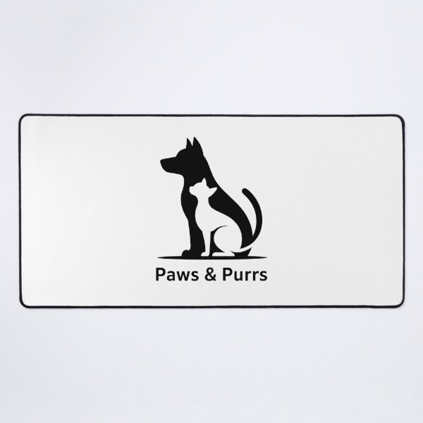 Item preview, Paws & Purrs Pure Black T-Shirt designed and sold by DegiXblooms.