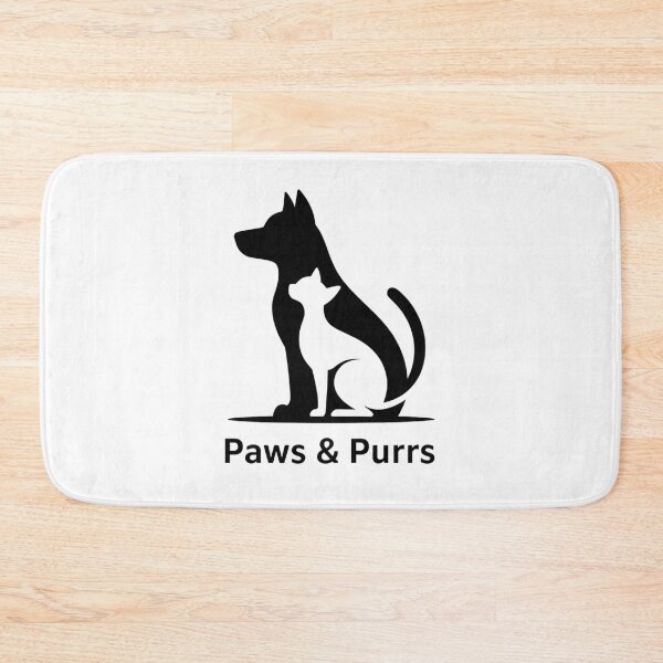 Item preview, Paws & Purrs Pure Black T-Shirt designed and sold by DegiXblooms.
