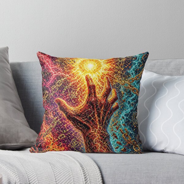 Item preview, The Promethean Fire Mythology Art – Psychedelic Enlightenment Rebellion Design designed and sold by The Crazy Monkey Design Studio.