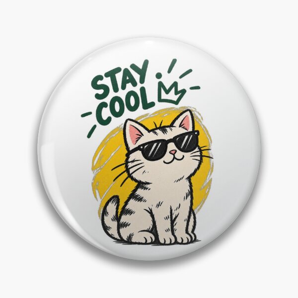Item preview, Stay Cool Cat Retro Streetwear Graphic designed and sold by LarkLeaf.