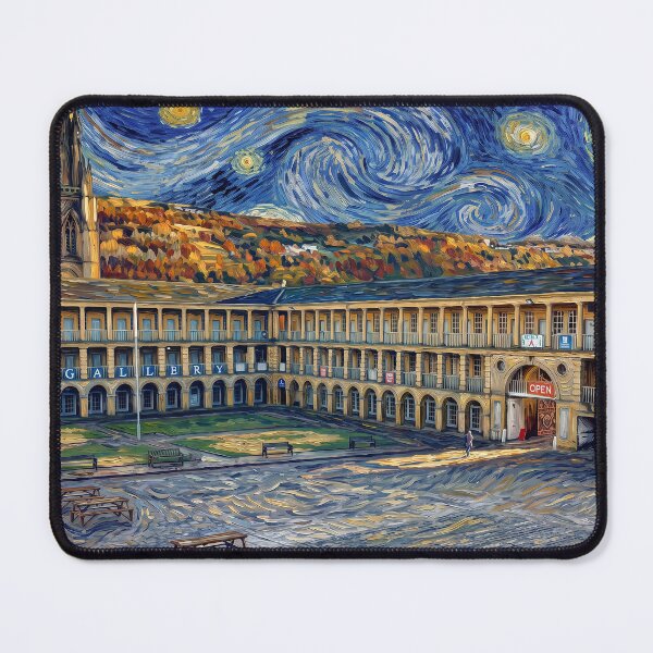 Item preview, Starry Night Over The Piece Hall Halifax designed and sold by ArtworkNorth.