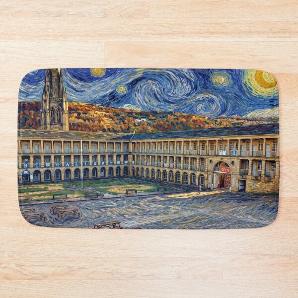 Item preview, Starry Night Over The Piece Hall Halifax designed and sold by ArtworkNorth.