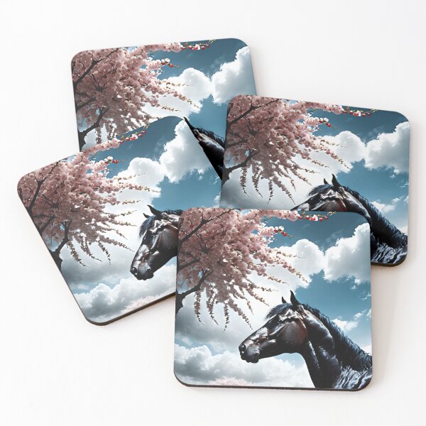 Item preview, But the big black horse said, "Look this way" - He said, "Hey lady, will you marry me?" 10 designed and sold by deep-sea-birds.