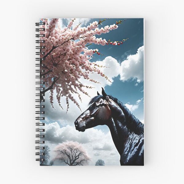 Item preview, But the big black horse said, "Look this way" - He said, "Hey lady, will you marry me?" 10 designed and sold by deep-sea-birds.