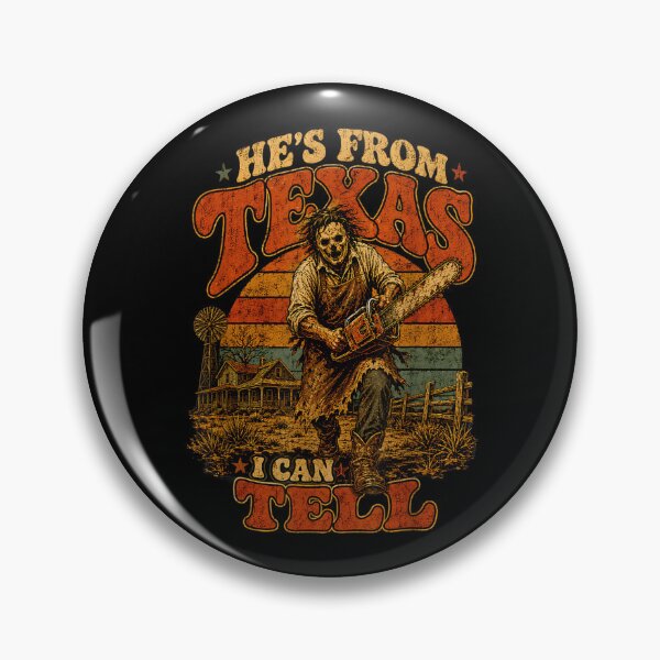 Item preview, Hes from Texas I Can Tell Funny Halloween Skeleton Horror designed and sold by Szartstudios.
