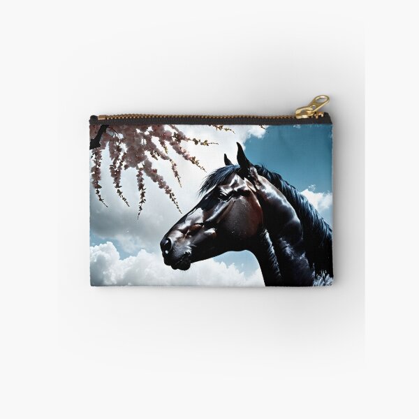 Item preview, But the big black horse said, "Look this way" - He said, "Hey lady, will you marry me?" 10 designed and sold by deep-sea-birds.
