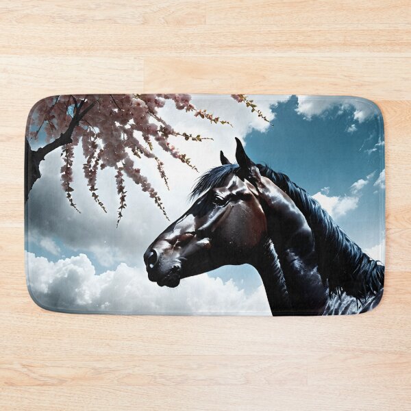 Item preview, But the big black horse said, "Look this way" - He said, "Hey lady, will you marry me?" 10 designed and sold by deep-sea-birds.
