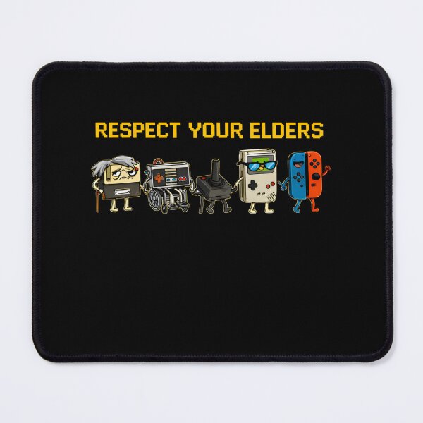 Item preview, Respect Your Elders Funny Retro Gaming Console Parade designed and sold by jarlinxsanchez.