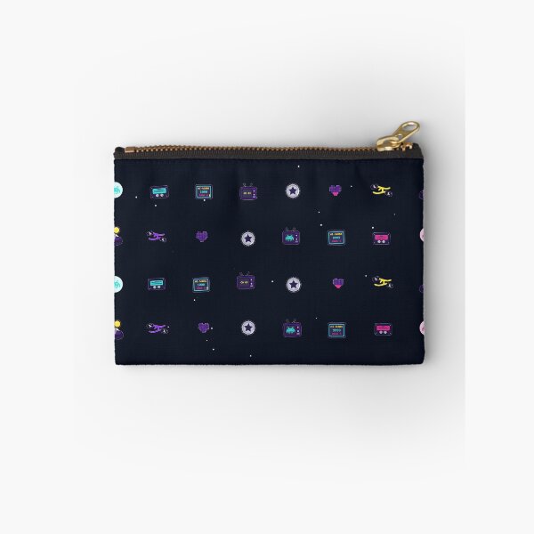 Item preview, Neon Arcade Cabinet High Score Retro Gamer Micro Icon Seamless Pattern designed and sold by KungPowUnicorn.