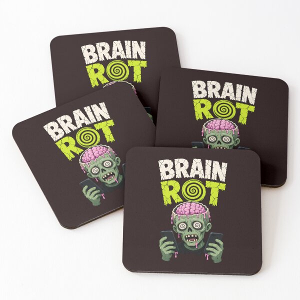Item preview, Brain Rot Double Smartphone Zombie - Funny Halloween Meme designed and sold by LV-creator.