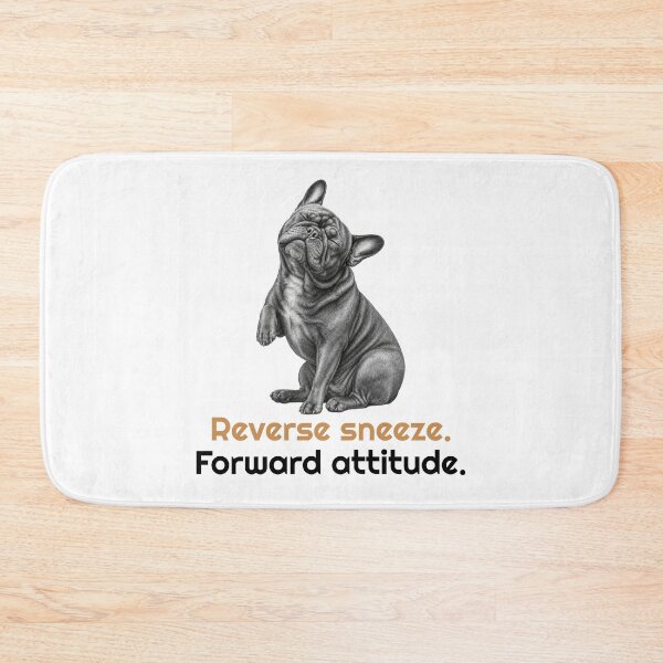 Item preview, Funny French Bulldog Sneeze Attitude Quote  designed and sold by bluesquidink.