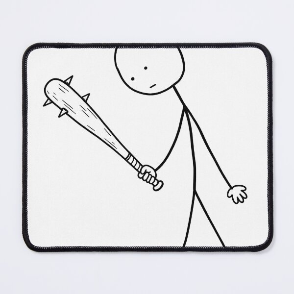 Item preview, Stick Figure With Club designed and sold by Teem97.