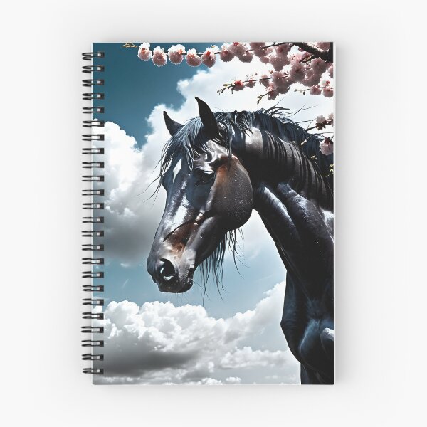 Item preview, But the big black horse said, "Look this way" - He said, "Hey lady, will you marry me?" 11 designed and sold by deep-sea-birds.