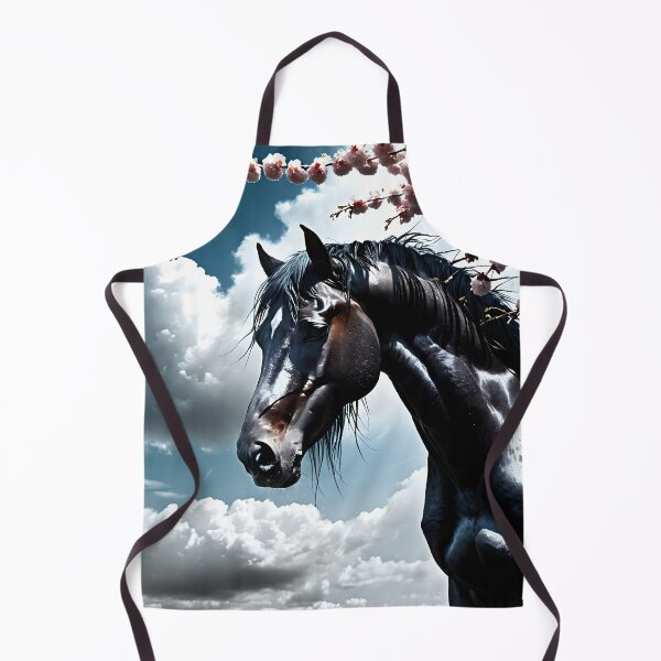 Item preview, But the big black horse said, "Look this way" - He said, "Hey lady, will you marry me?" 11 designed and sold by deep-sea-birds.