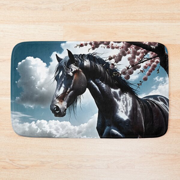 Item preview, But the big black horse said, "Look this way" - He said, "Hey lady, will you marry me?" 11 designed and sold by deep-sea-birds.