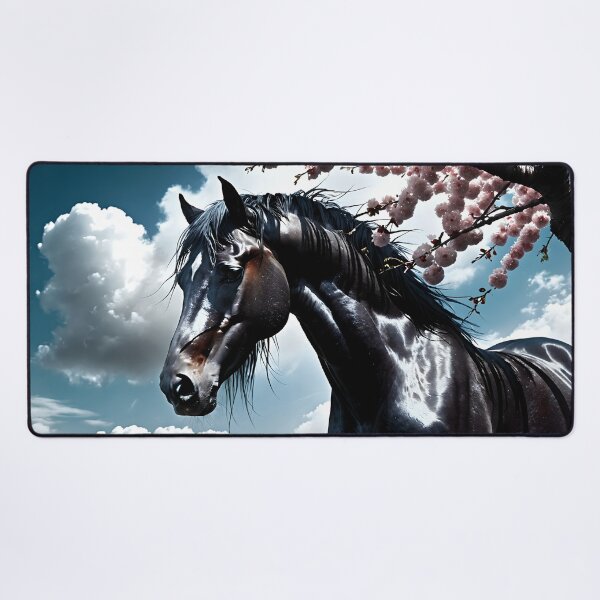 Item preview, But the big black horse said, "Look this way" - He said, "Hey lady, will you marry me?" 11 designed and sold by deep-sea-birds.