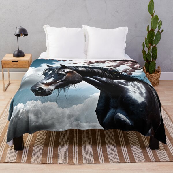 Item preview, But the big black horse said, "Look this way" - He said, "Hey lady, will you marry me?" 11 designed and sold by deep-sea-birds.