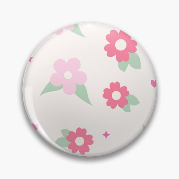 Item preview, Pastel Pink Floral Cottagecore Pattern designed and sold by katerin17.