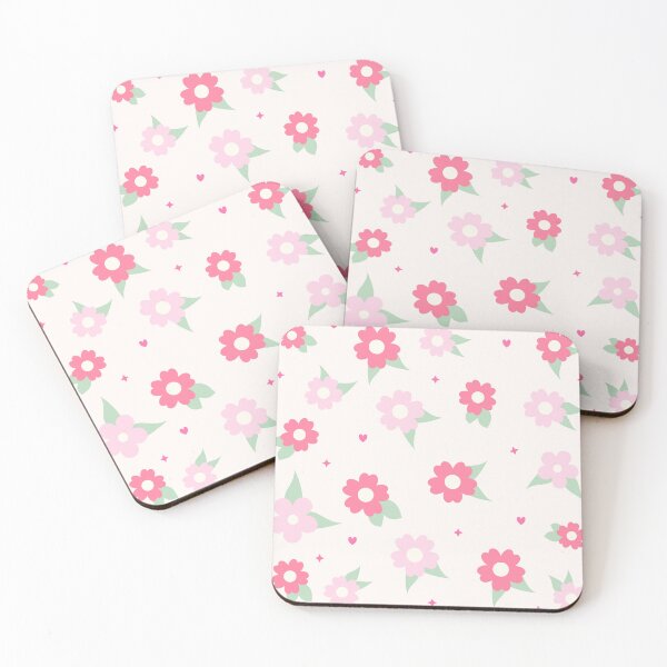 Item preview, Pastel Pink Floral Cottagecore Pattern designed and sold by katerin17.
