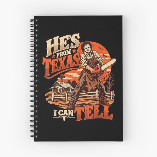 Item preview, Hes from Texas I Can Tell Chainsaw Witch Horror Halloween designed and sold by Szartstudios.