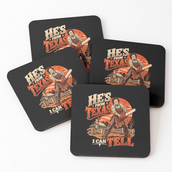 Item preview, Hes from Texas I Can Tell Chainsaw Witch Horror Halloween designed and sold by Szartstudios.