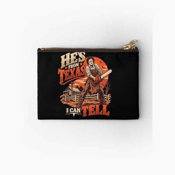 Item preview, Hes from Texas I Can Tell Chainsaw Witch Horror Halloween  designed and sold by Szartstudios.