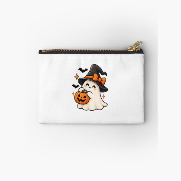 Item preview, Adorable Spooky Season Halloween Artwork with Kawaii Ghosts and Black Cats designed and sold by ucpstudio.