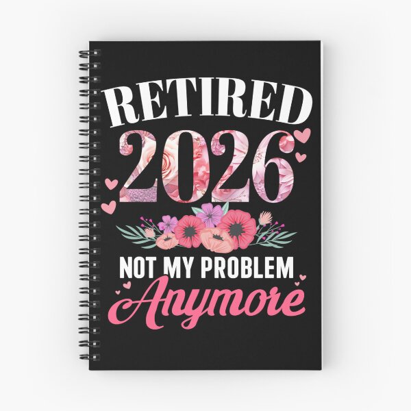 Item preview, Retired 2026 not My Problem Anymore Floral Women Retirement designed and sold by jarlinxsanchez.