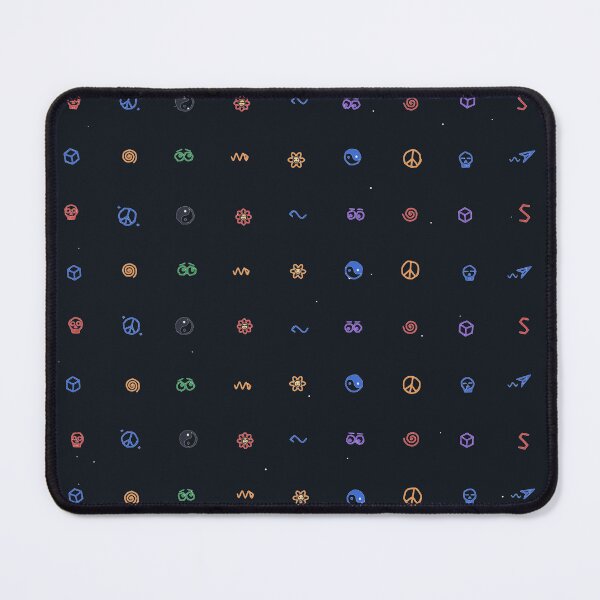 Item preview, 90s Notebook Doodles Cool S Paper Airplane Micro Icon Seamless Pattern designed and sold by KungPowUnicorn.
