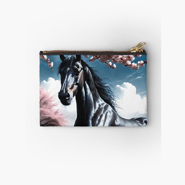 Item preview, But the big black horse said, "Look this way" - He said, "Hey lady, will you marry me?" 12 designed and sold by deep-sea-birds.